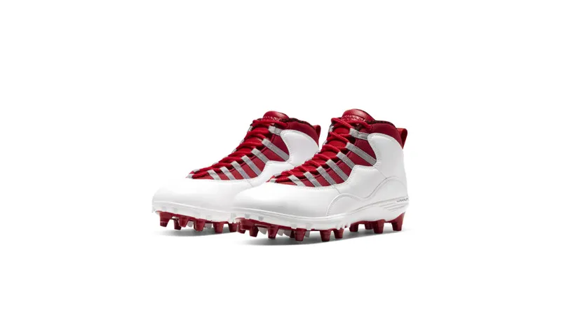 Jordan 10 TD Mid Gym Red White/Light Steel Grey-Gym Red (CQ2073-106)