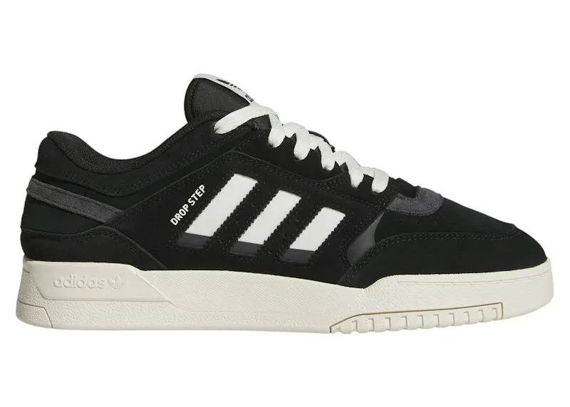 adidas Drop Step Low Core Black Off White Carbon (IF7208)