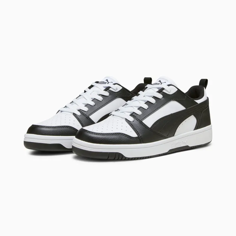 Puma Rebound V6 Laag White/Black (392328-01)