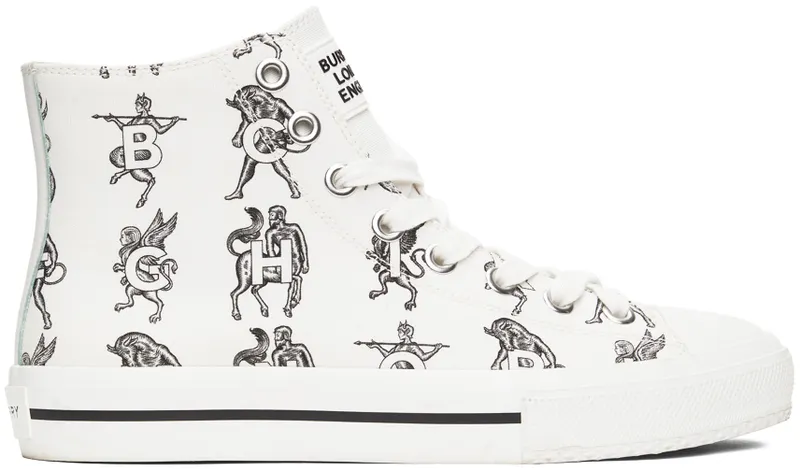 Burberry White Mythical Alphabet Larkhall (8039478)