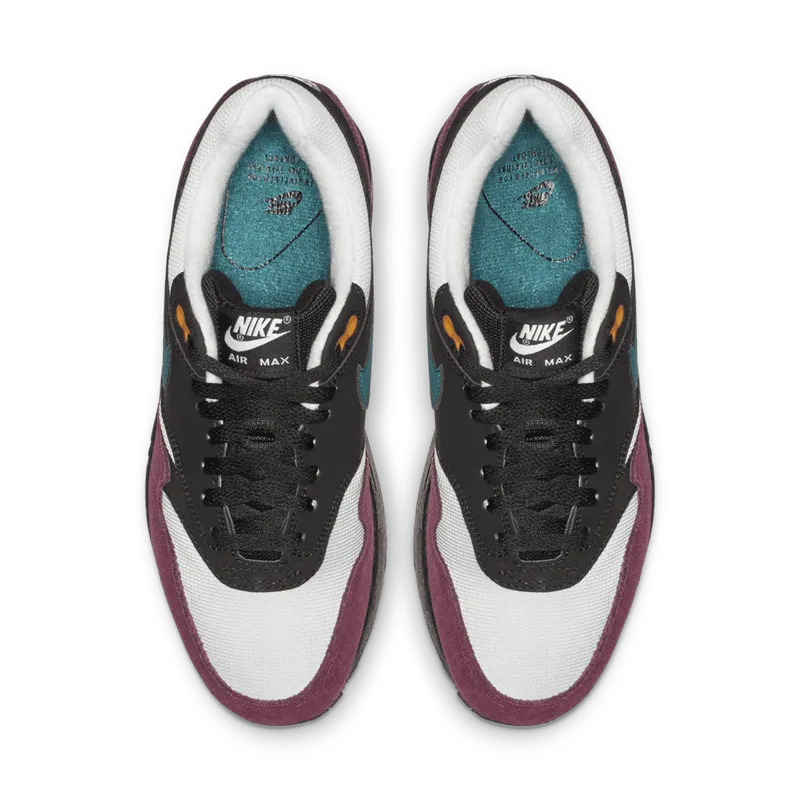 Nike Air Max 1 Golf Black Geode Teal (W) Black/Geode Teal-Light Silver (319986-040)