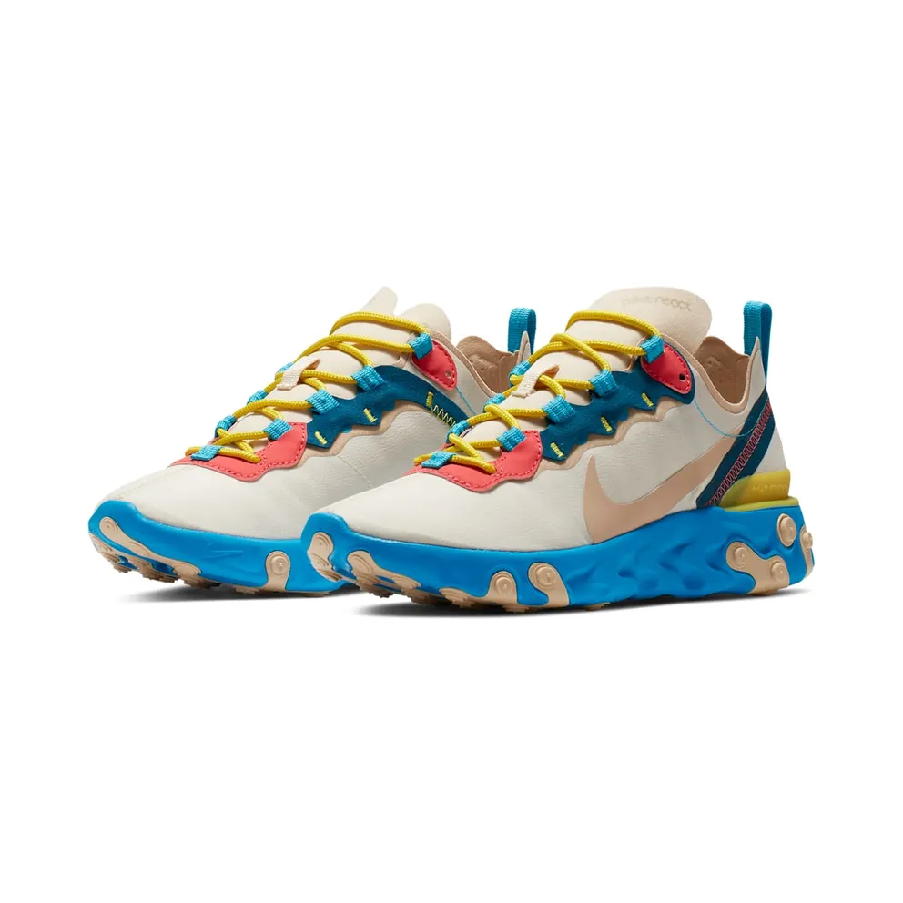 Nike React Element 55 Light Cream Desert Ore (W) Light Cream/Desert Ore (BQ2728-201)