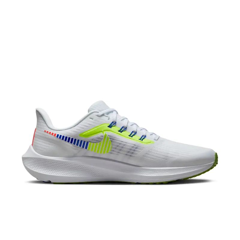 Nike Air Zoom Pegasus 39 PRM “White Volt Racer Blue” (DX1627-100)