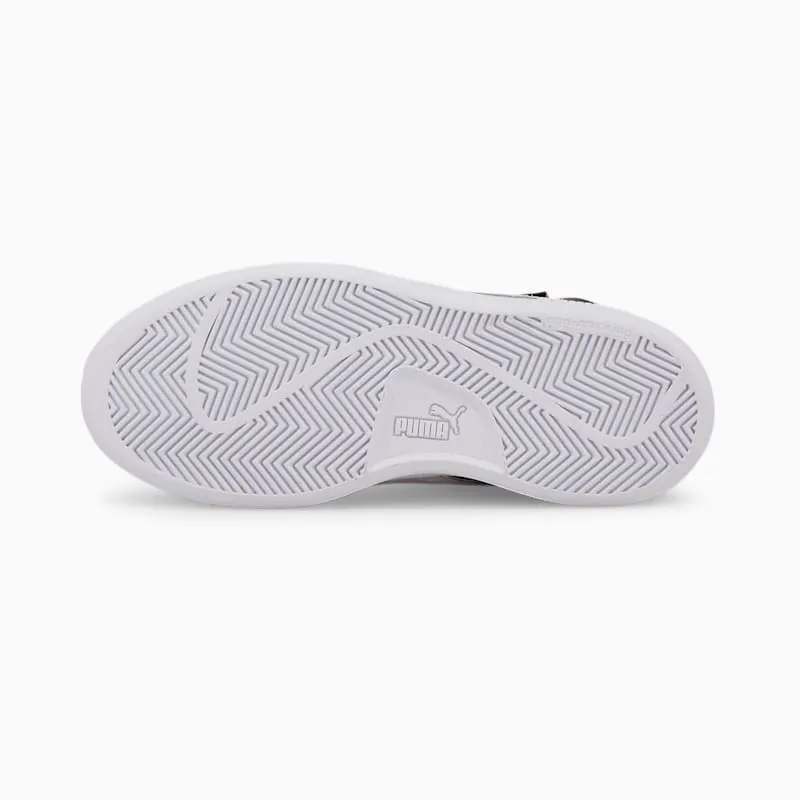 PUMA Smash V2 Mid Fur V Kids’ White/Black (366896-02)