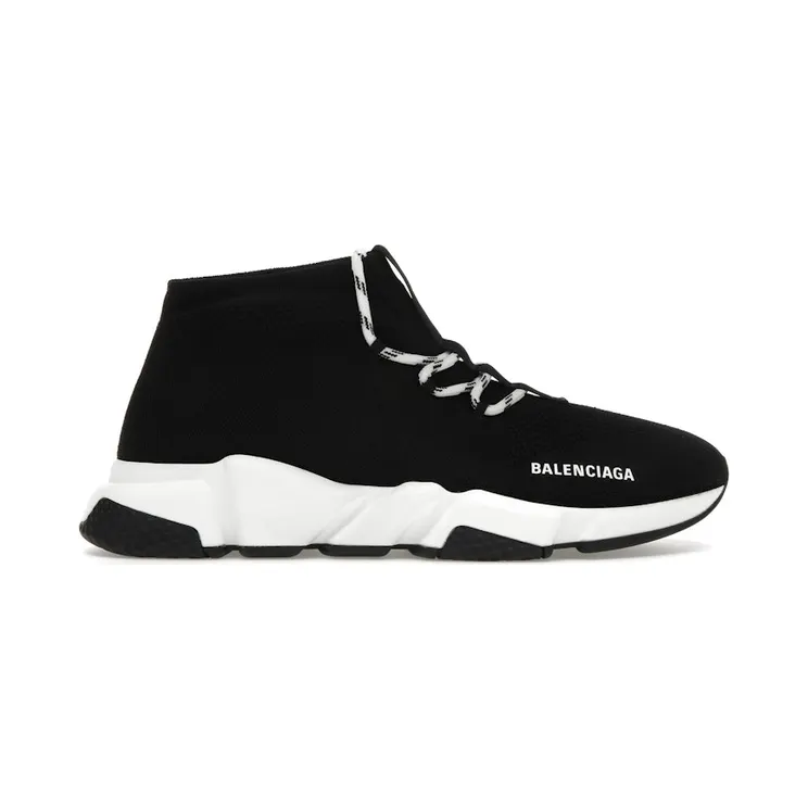 Balenciaga Speed Lace Up Black White (W)