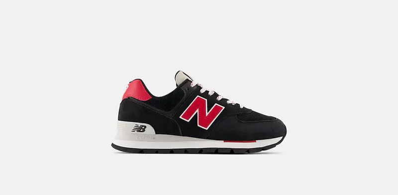 New Balance 574 Rugged Black Red (ML574DSG)