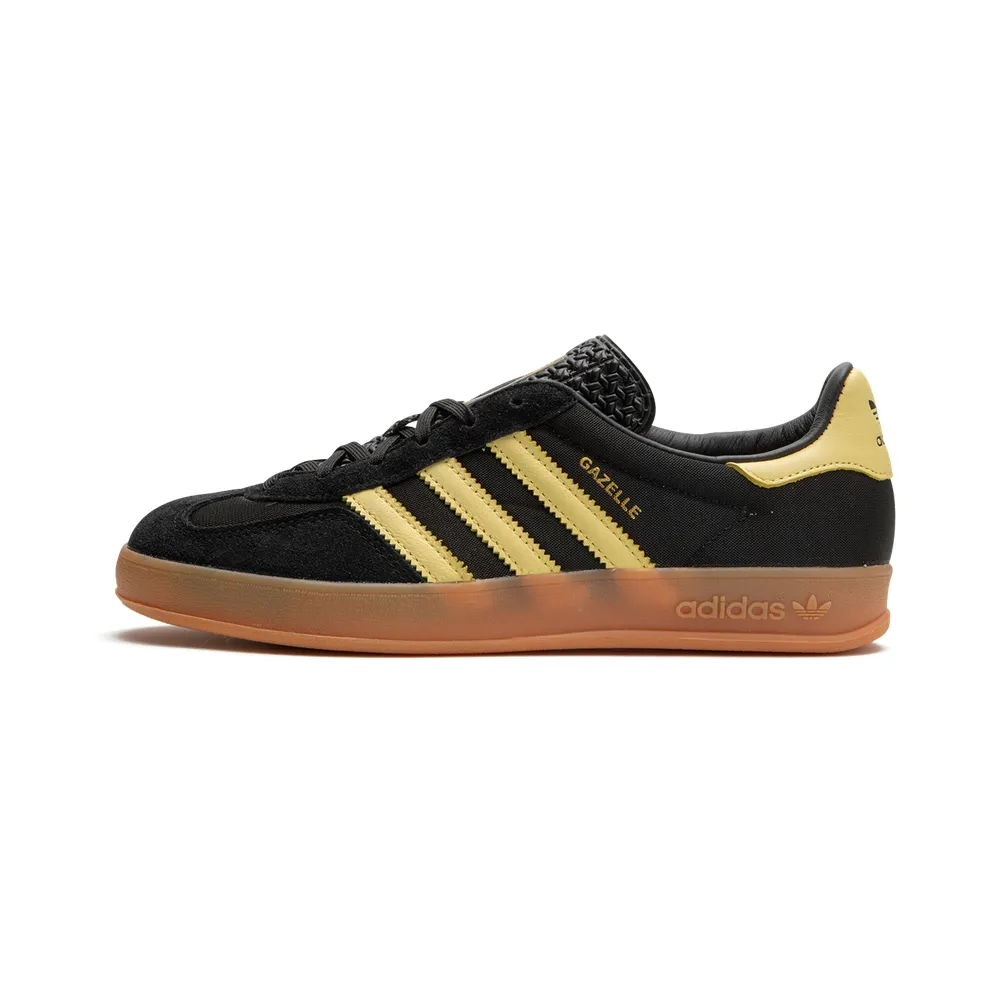 adidas Gazelle Indoor Core Black / Alomost Yellow / Gum 2 (IG4999)