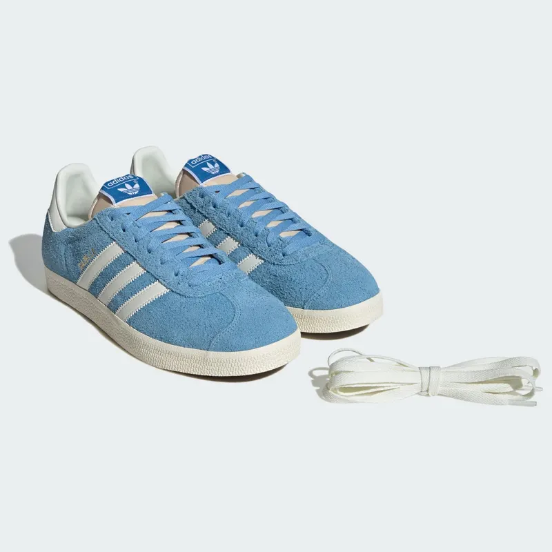 adidas Gazelle Light Blue Off White Cream White (IF9653)