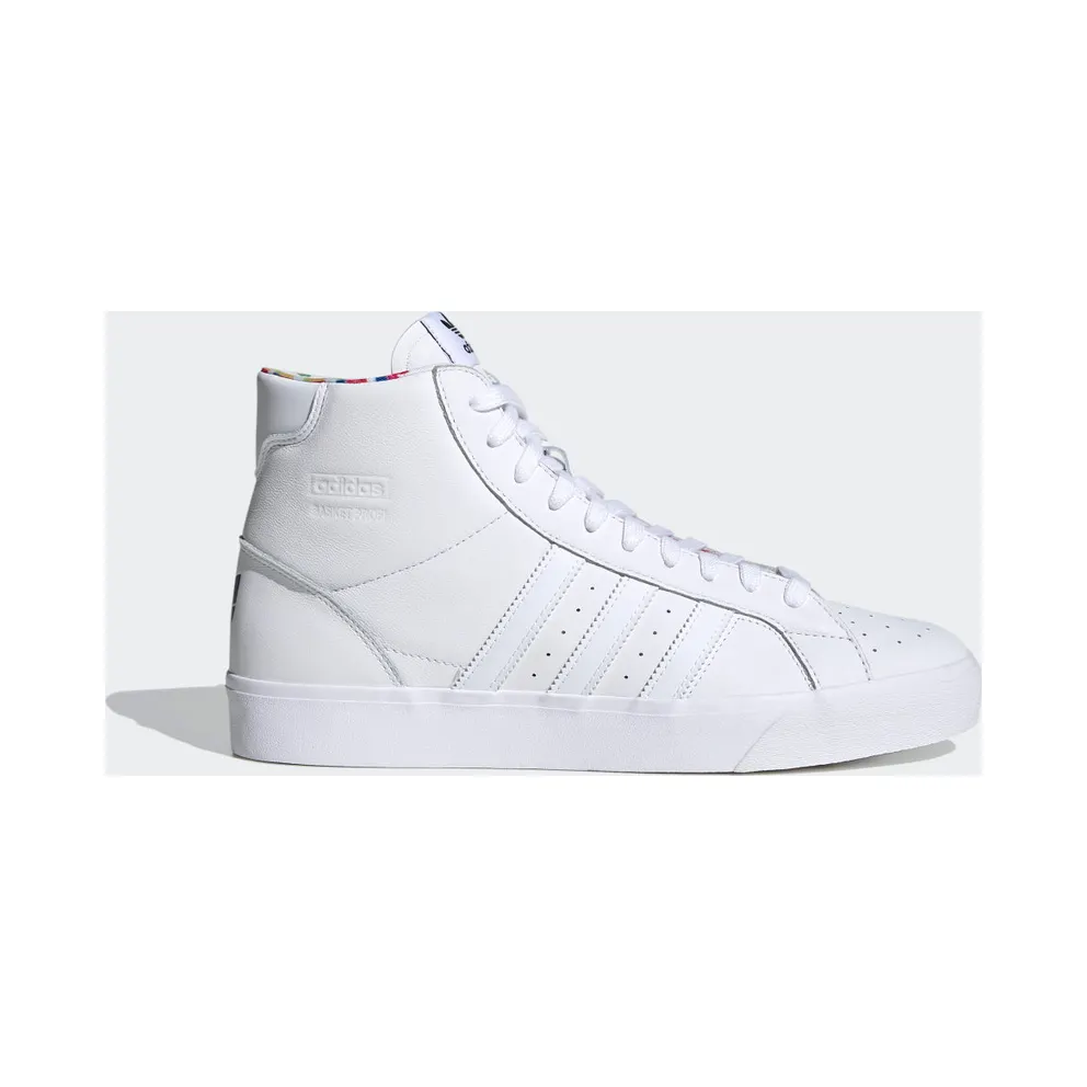 adidas Basket Profi Schuh Cloud White / Cloud White / Scarlet (FY2843)
