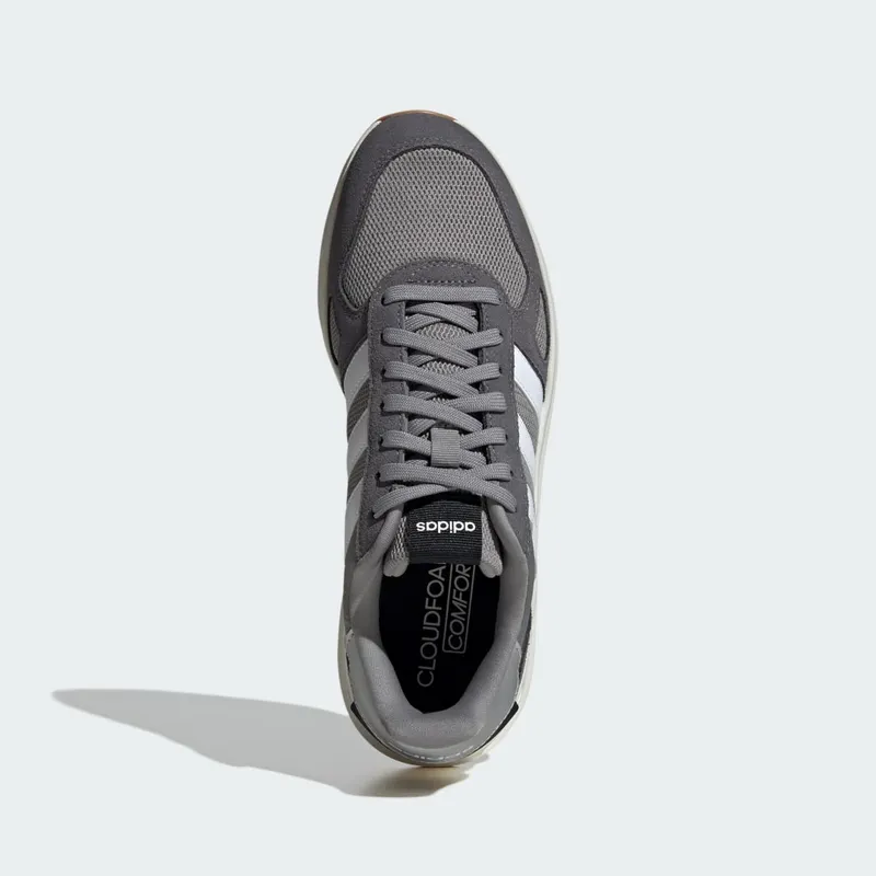 Adidas Run 84 Charcoal Solid Grey / Cloud White / Matte Silver (IH8615)