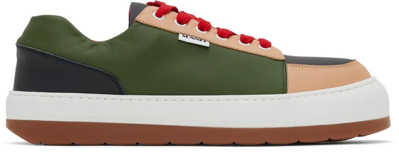 Sunnei Multicolor Leather Dreamy Low-Top (MSHOXSNK003)