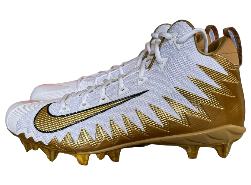 Nike Alpha Menace Pro Mid “White / Gold” (CI1791-100)