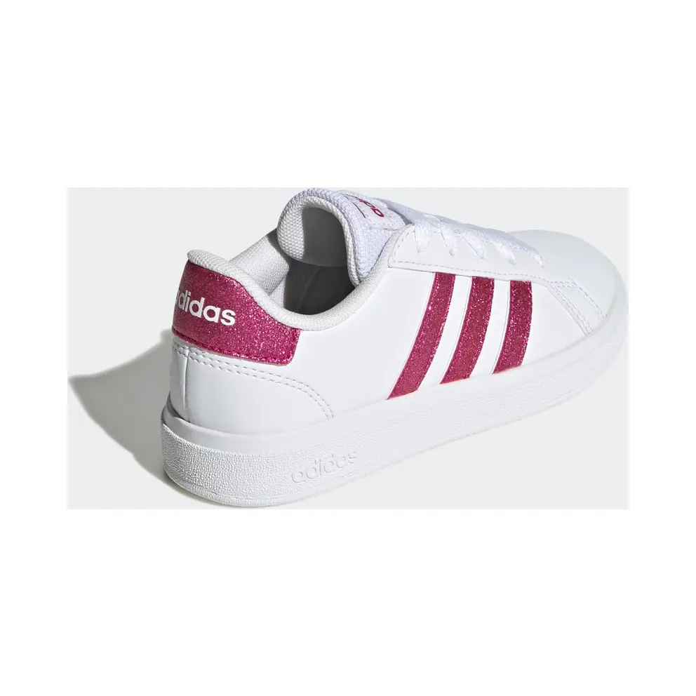 Adidas Grand Court Lifestyle Tennis Lace-Up Cloud White / Team Real Magenta / Cloud White (GY4764)
