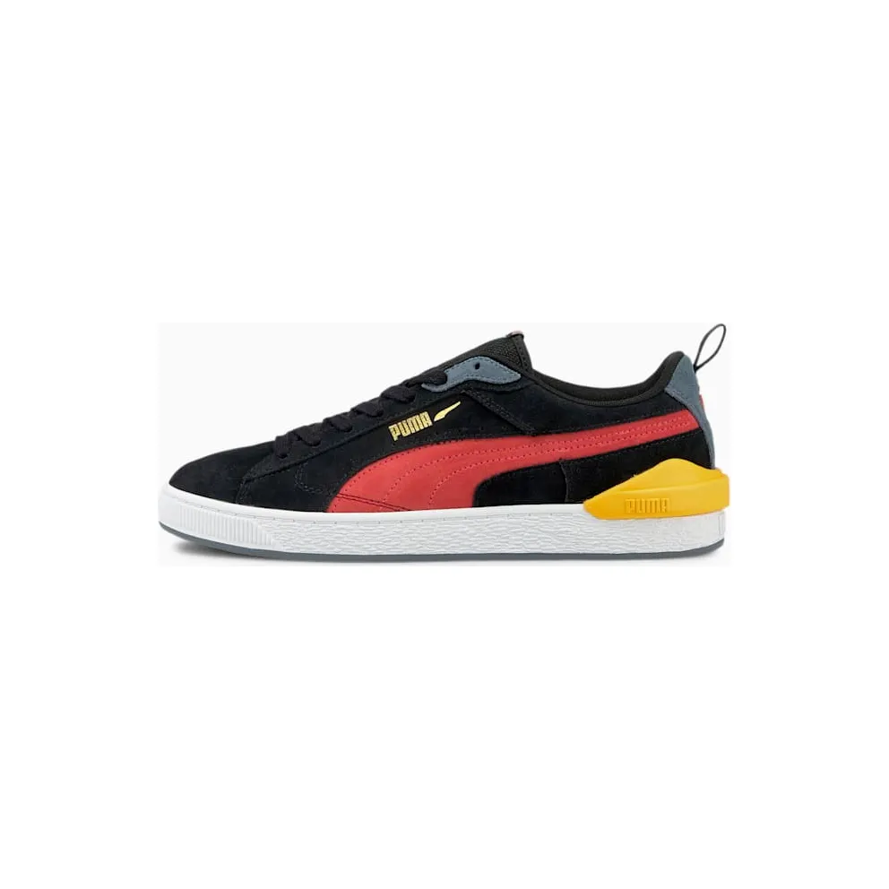 Puma Suede Bloc Black/Pink (381183-03)
