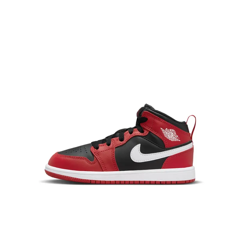 Jordan 1 Mid PS “Black Gym Red” (DQ8424-061)