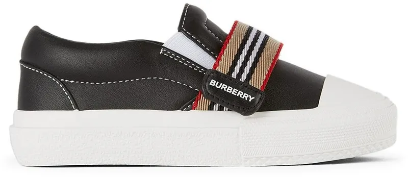 Burberry Baby Icon Stripe Ben Slip-On BLACK (8042412)