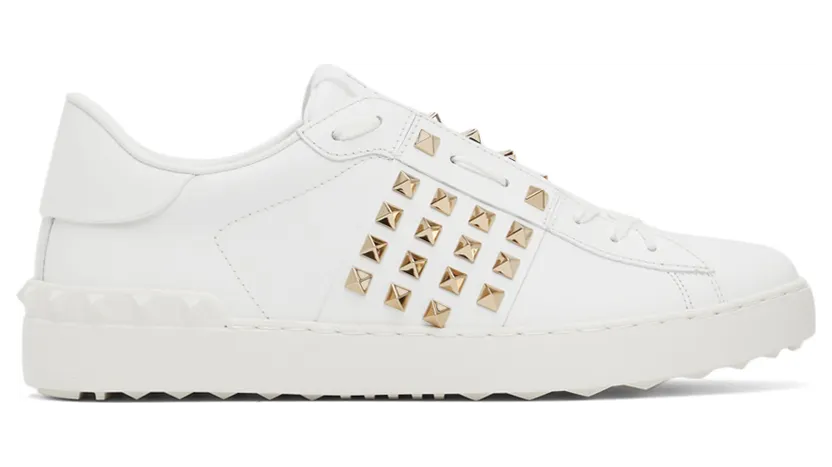Valentino Garavani White Untitled Open Sneakers (XY2S0E85BHS)