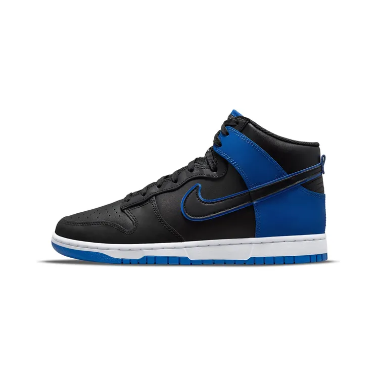 Nike Dunk High Blue Camo – Game “Black / White / Hyper Royal” (DD3359-001)