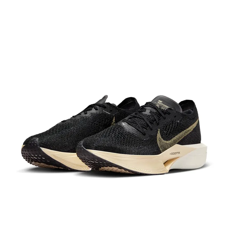 Nike ZoomX Vaporfly 3 “Black Metallic Gold Grain” (DV4129-001)