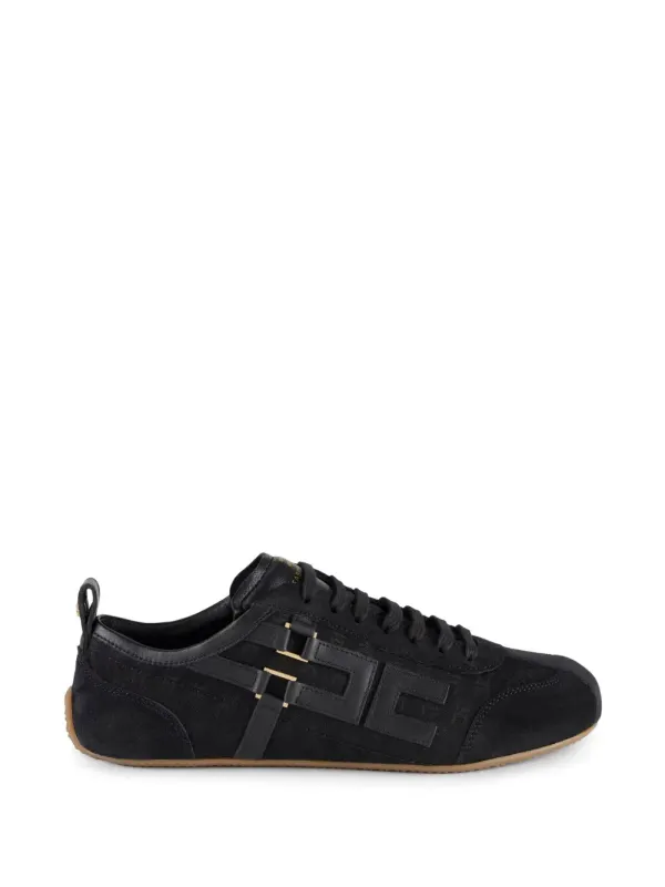 Elisabetta Franchi mit Monogramm-Stickerei – Black (SA36G62E2)