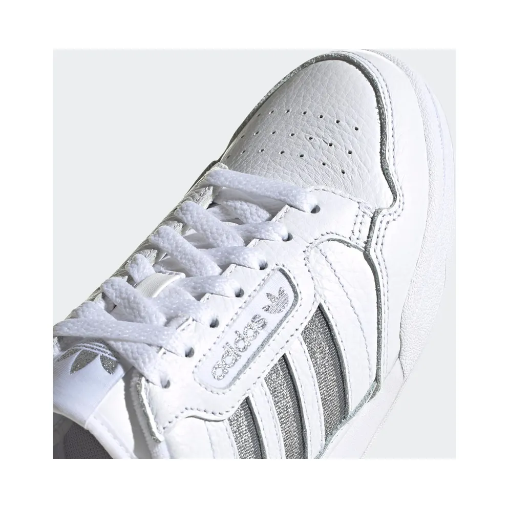 Adidas Continental 80 Stripes Cloud White / Silver Metallic / Grey Three (S42626)