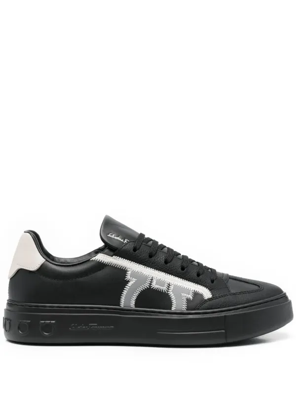 Ferragamo mit Gancini-Print – Black (753141)