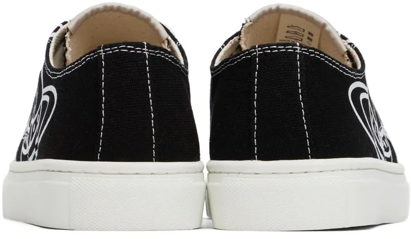 Vivienne Westwood Black Plimsoll Low-Top 2.0 N401 Black (75020005W-W0004-)