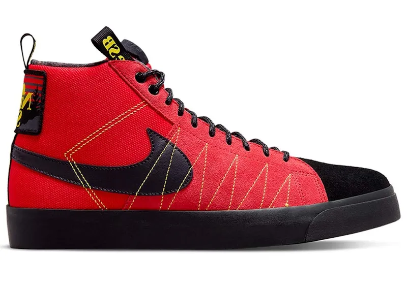 Nike SB Zoom Blazer Mid PRM Acclimate Black Red (DC8903-601)