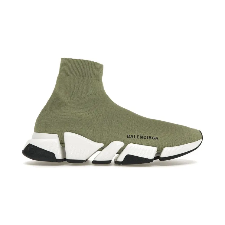 Balenciaga Speed 2.0 Recycled Knit Green (617239W2DB23491)