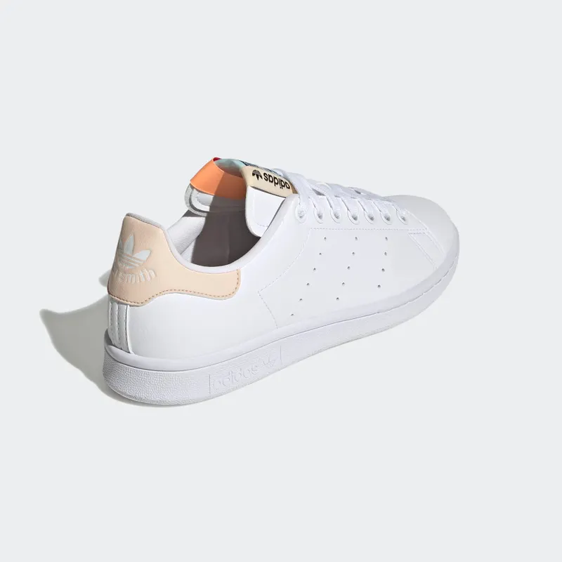 Adidas Stan Smith Cloud White / Bliss Orange / Almost Blue (GY9396)