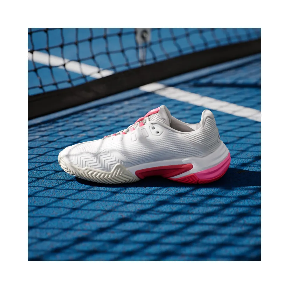 Adidas Barricade 13 Tennis Cloud White / Champagne Met. / Lucid Red (IH2967)