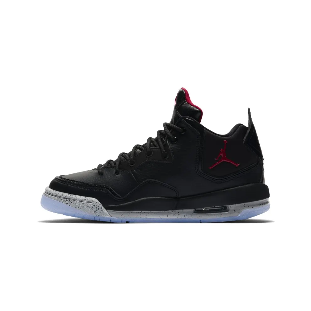 Jordan Courtside 23 Black Cement (GS) Black/Gym Red-Particle Grey (AR1002-023)
