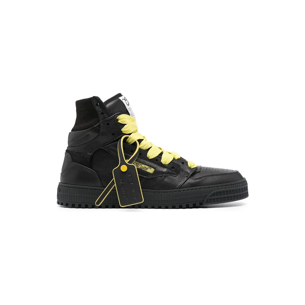 OFF-White Off Court 3.0 Big Lace Black Yellow (OMIA065S24LEA004-1019)