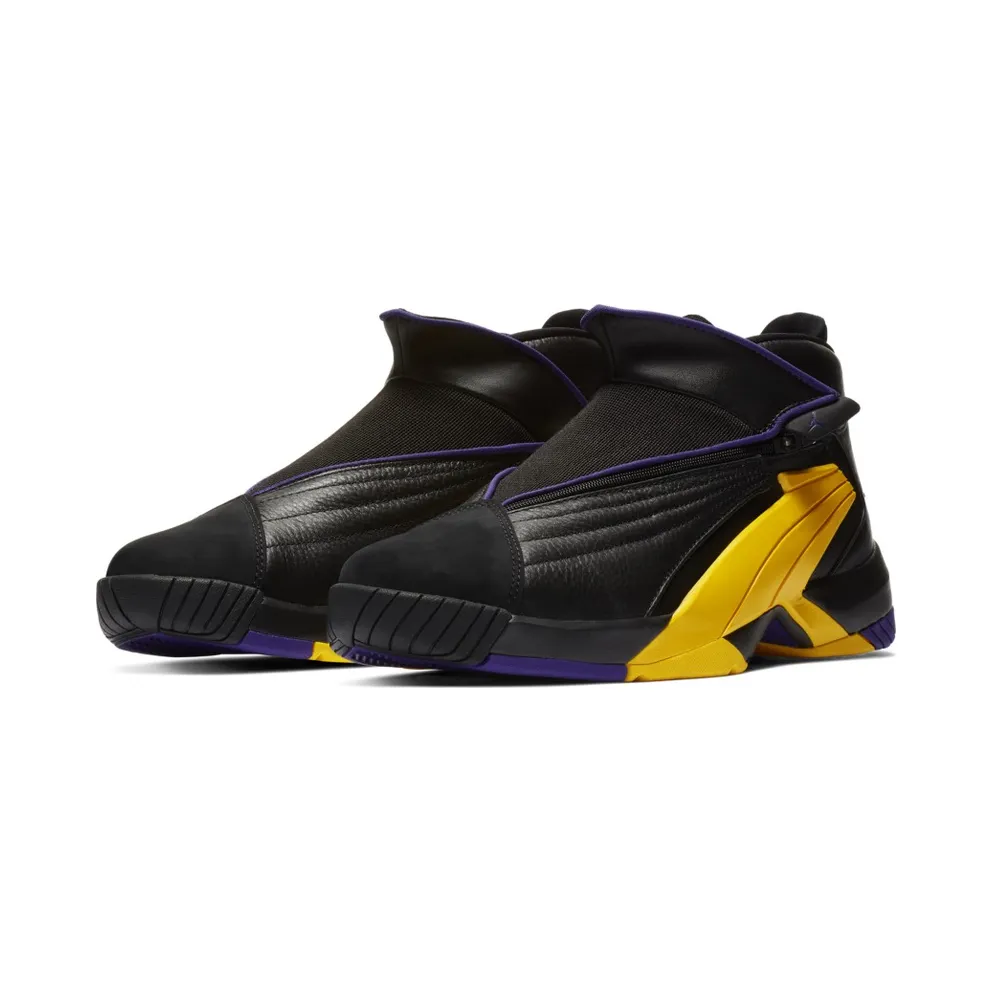 Jordan Jumpman Swift Lakers Black/Amarillo-Court Purple (AT2555-007)