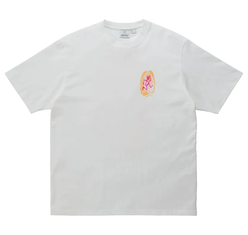 Gramicci – Thumbprint Tee – T-Shirt-kurzarm (G5SU-T174-white)