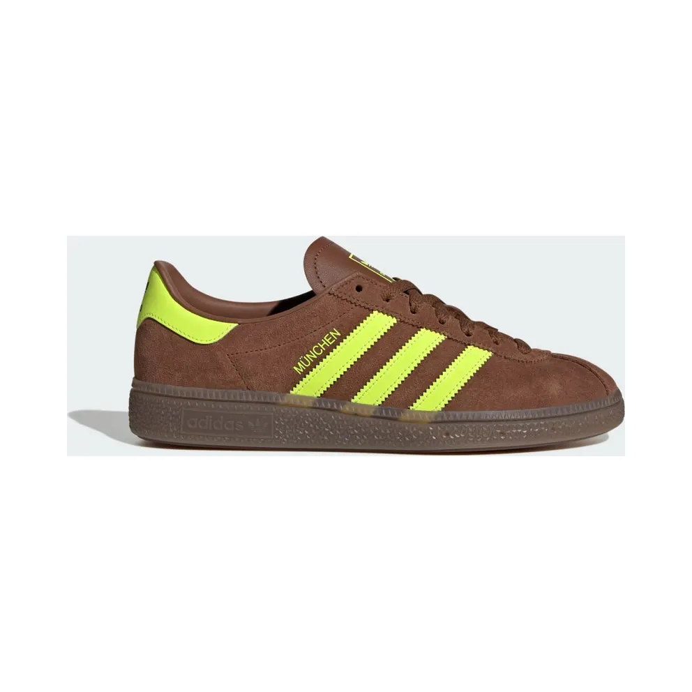 Adidas Muenchen Preloved Brown / Solar Yellow / Gum (JS3996)