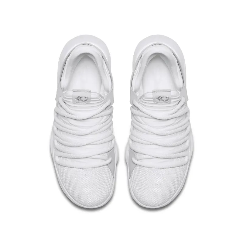 Nike KD 10 Still KD (GS) White/Chrome-Pure Platinum (918365-100)