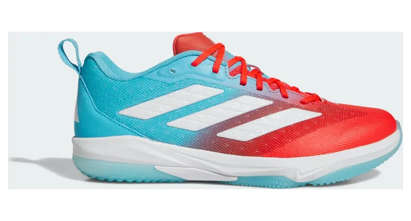Adidas Adizero Impact Candy Turf Bright Cyan / Cloud White / Bright Red (JR7829)