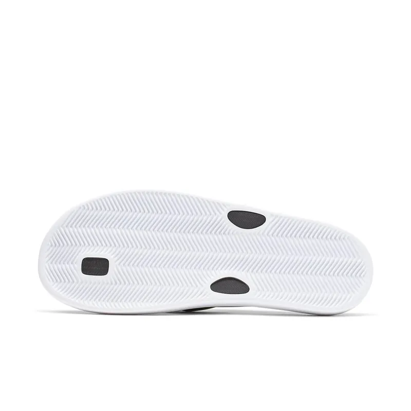 Nike Bella Kai Thong Sandal Black Metallic Silver White (AO3622-002)