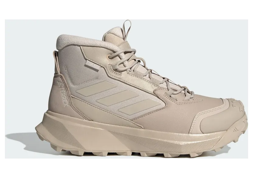 Adidas Terrex Winter Leather Mid Cut RAIN.RDY COLD.RDY Boots Wonder Beige / Wonder Beige / Alumina (ID3436)