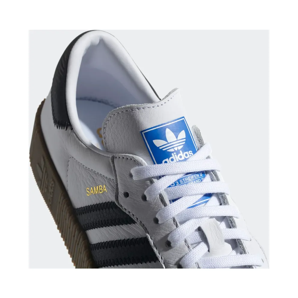 adidas Sambarose White Black Gum (W) Cloud White/Core Black/Gum (AQ1134)