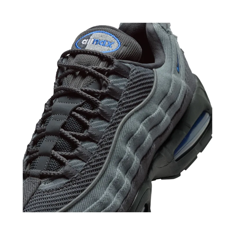 Nike Air Max 95 Big Bubble “Smoke Grey / Anthracite / Black / Racer Blue” (IM9605-002)