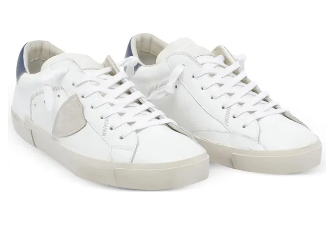 Philippe Model Prsx Logo Leather “White” (PRLU VZ03) (2)
