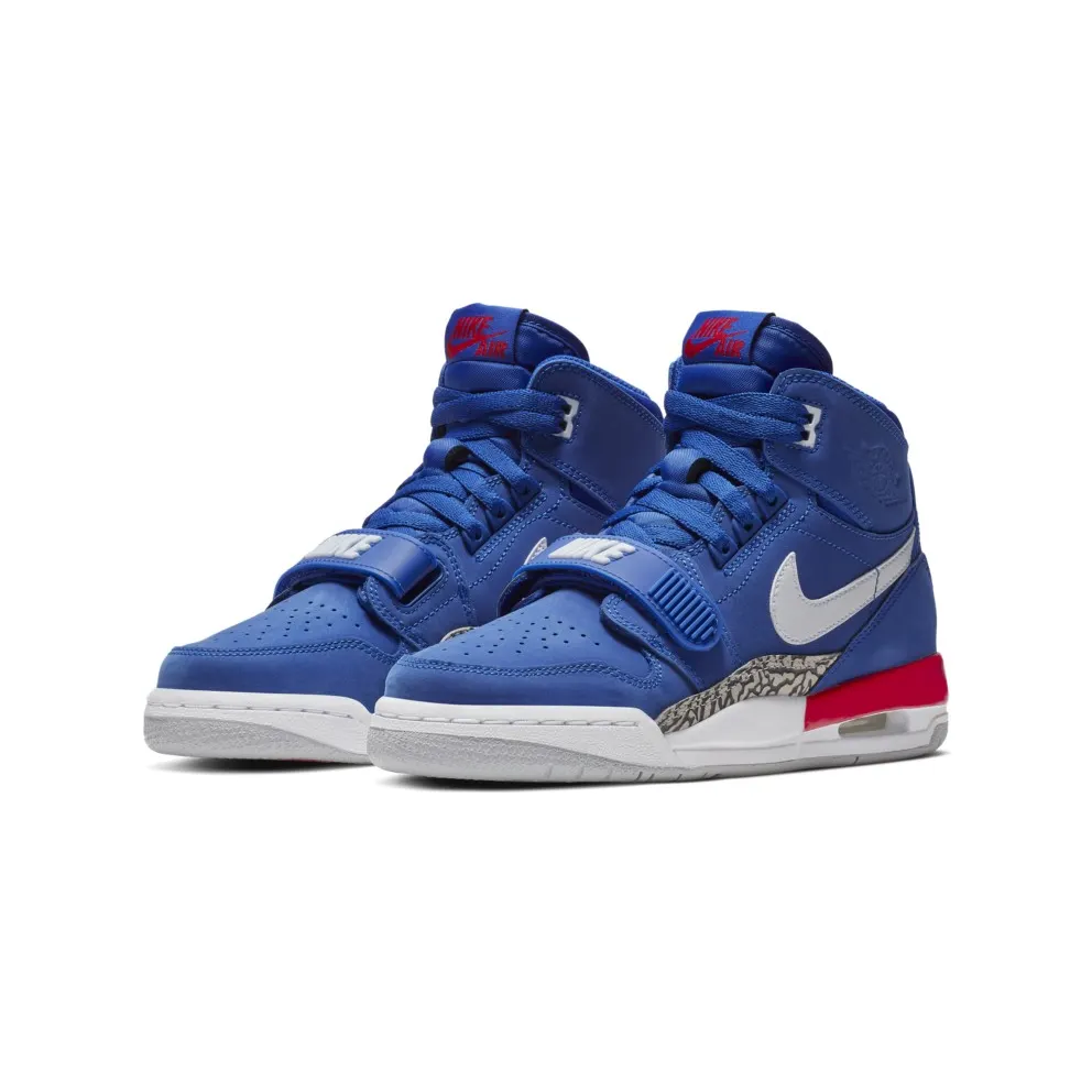 Jordan Legacy 312 Pistons (GS) Bright Blue/White-University Red (AT4040-416)