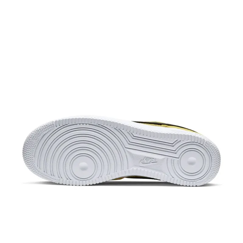 Nike Air Force 1 Low Yellow Snakeskin Yellow/Black-White (BQ4424-700)