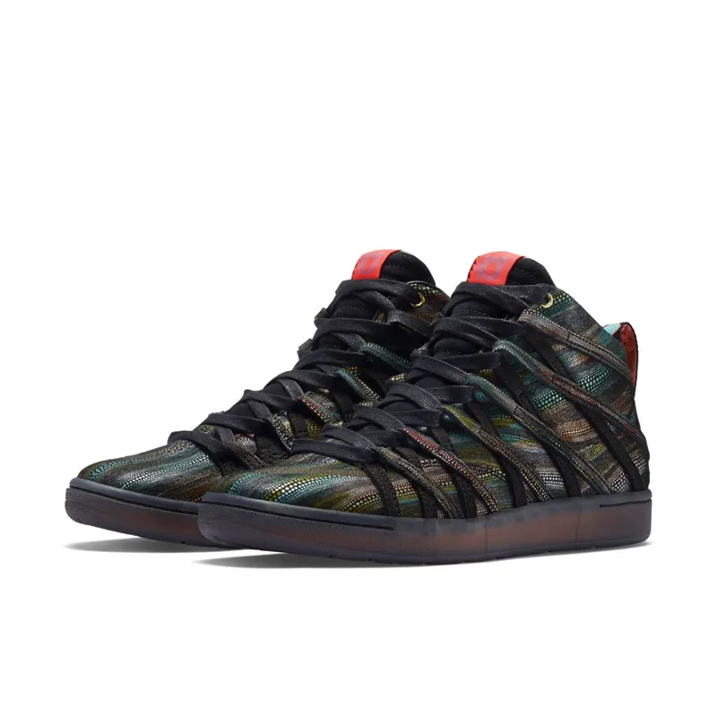 Nike  KD 7 NSW Multi-Color Black/Black-Hyper Crimson-Metallic Gold (653872-002)