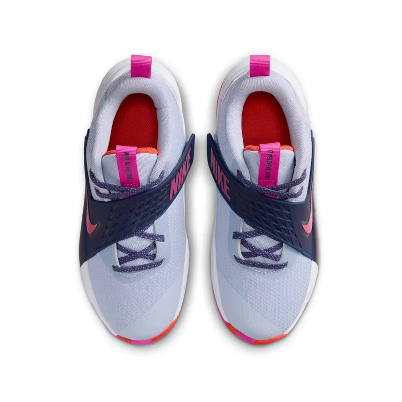 Nike Team Hustle D 12 Ghost Midnight Navy Picante Red Fire Pink (HF6279-005)