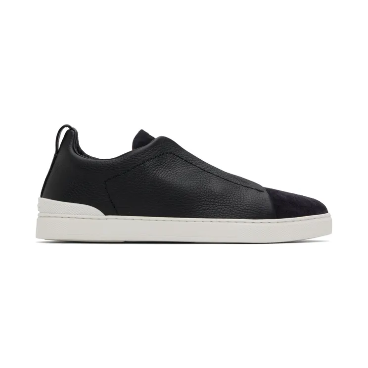 ZEGNA Brown Triple Stitch Sneakers (LHRHS-S4667Z)