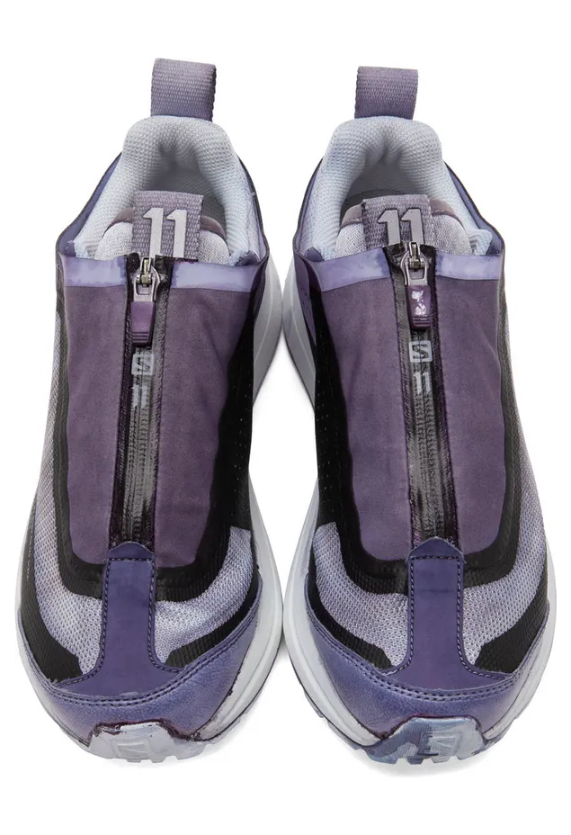 11 by Boris Bidjan Saberi Purple Salomon Edition Bamba 2 Low Sneakers (11xS 190) (5)