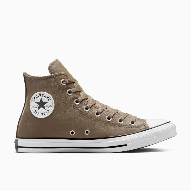 Converse Chuck Taylor All Star Mono Leather Classic Taupe/Dark Matter (A09482C)